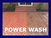 We provide pressure washing services