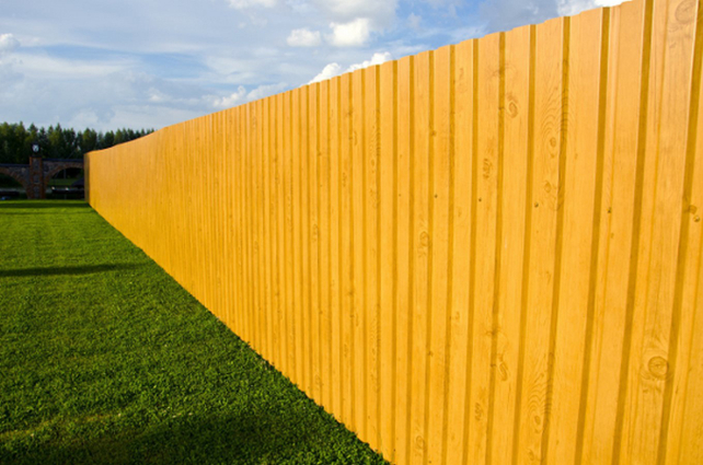 Installation of Wood Fence Panels